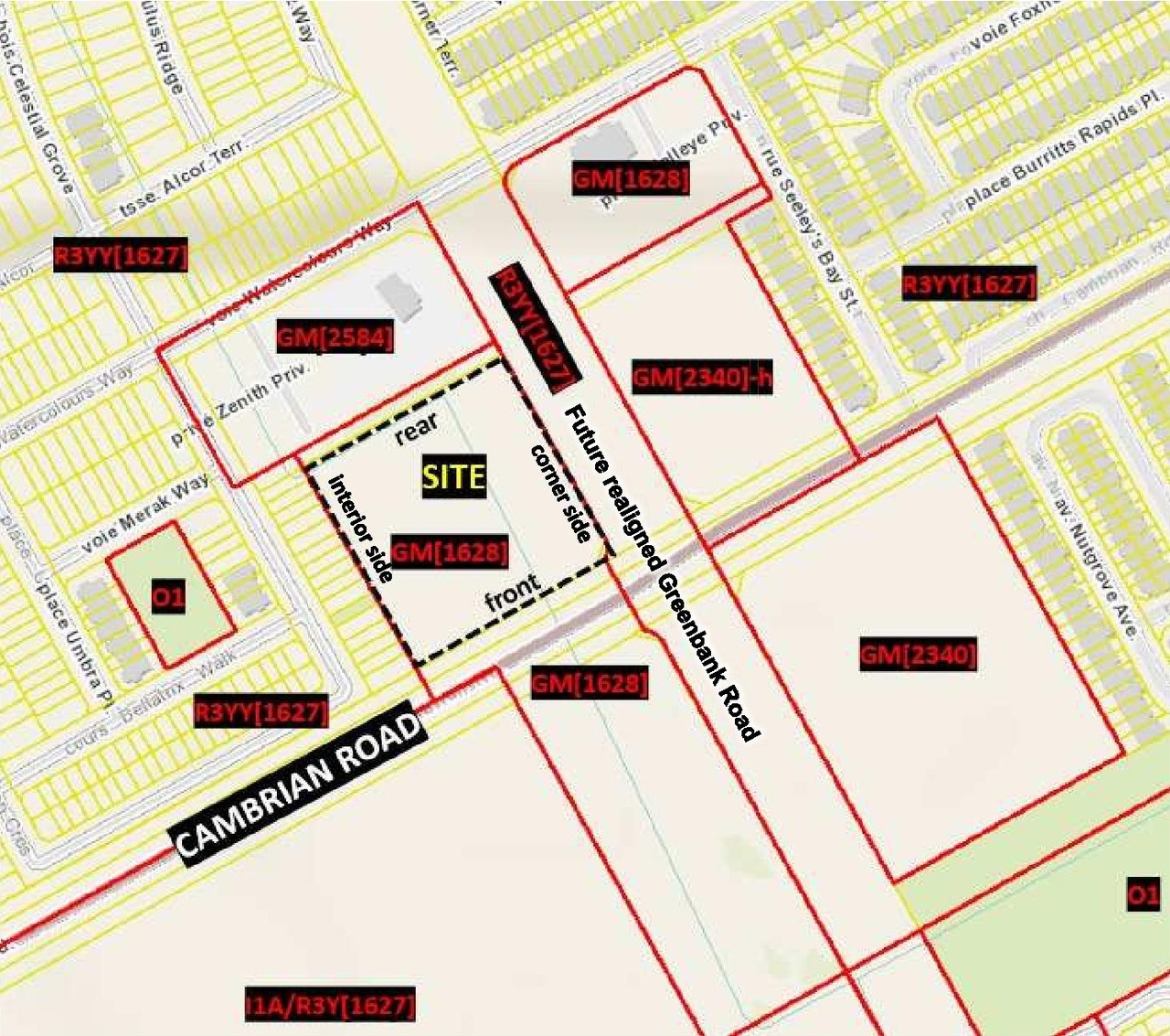 Construction site plan for project from page 22 of the file '2023-11-08 - Planning Rationale and Design Brief - D07-12-23-0049'