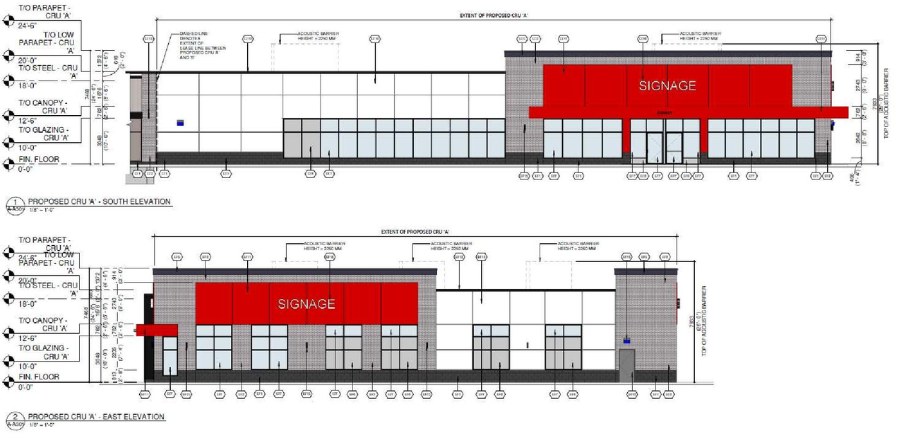 Construction site plan for project from page 12 of the file '2023-05-01 - Planning Rationale and Design Brief - D07-12-23-0049'