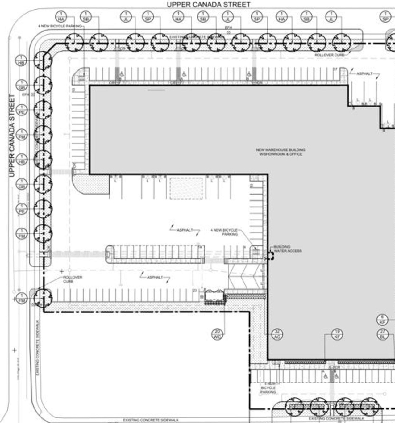 Construction site plan for project from page 13 of the file '2023-05-02 - Design Brief - D07-12-23-0051'