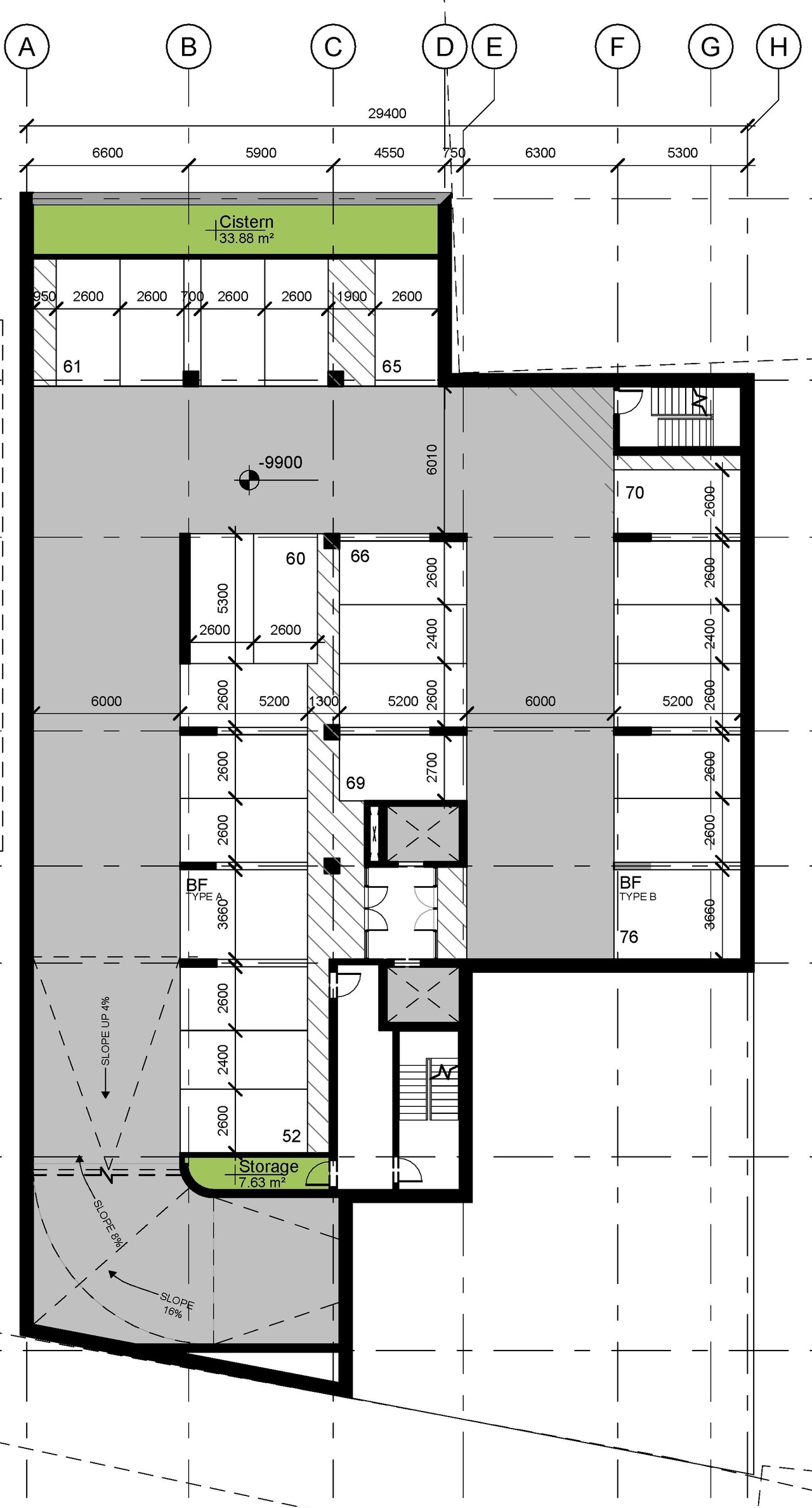 Floor plan for project from page 2 of the file '2024-04-12 - Site and Floor Plans - D07-12-23-0059'