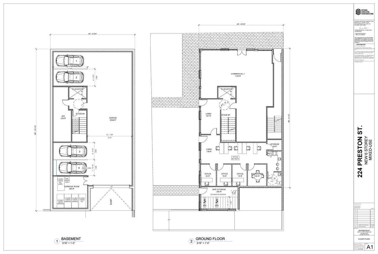 Floor plan for project from page 1 of the file '2023-05-17 - floor plans - D07-12-23-0060'