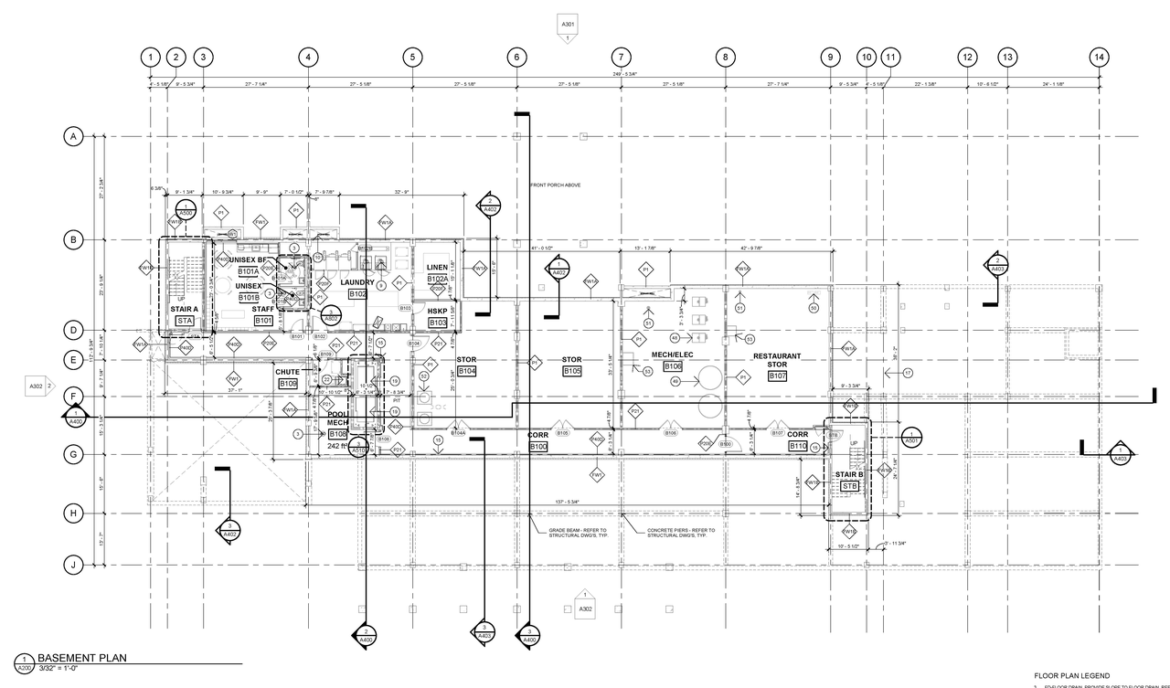 Floor plan for project from page 1 of the file '2023-10-16 - Floor Plans - D07-12-23-0061'