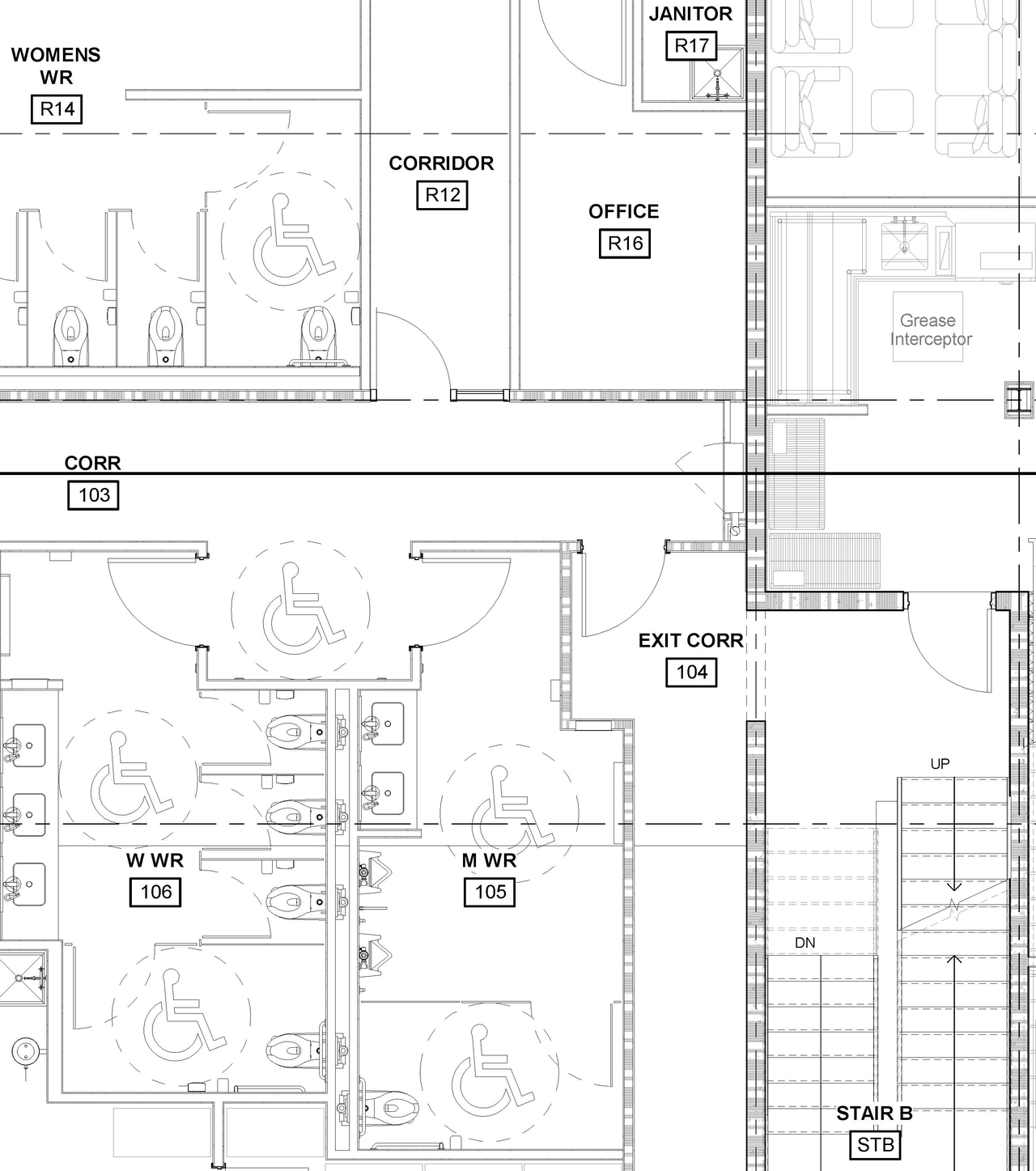 Floor plan for project from page 7 of the file '2023-05-16 - Elevations & Floor Plans - D07-12-23-0061'