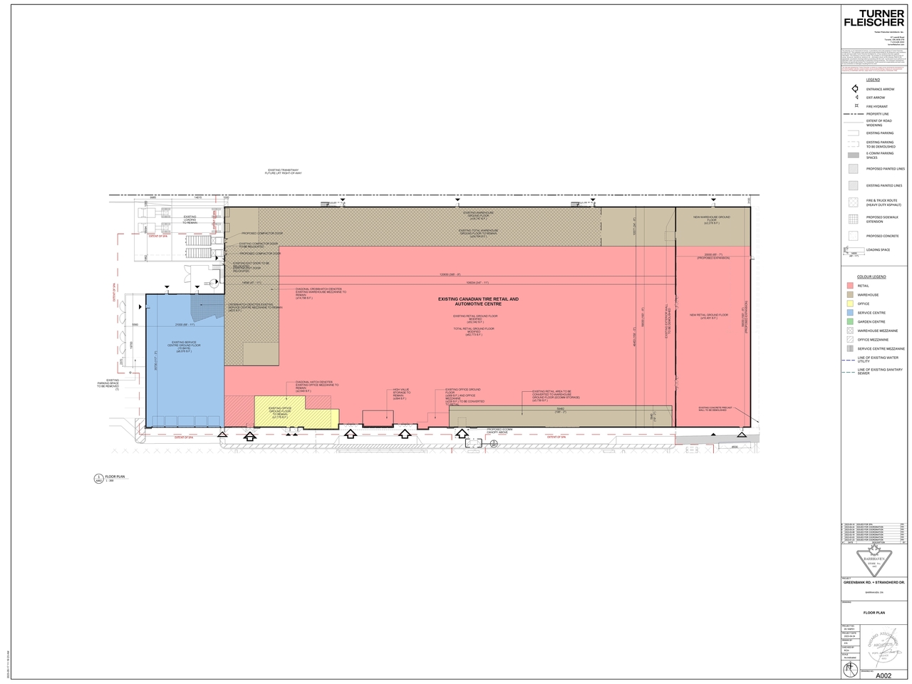 Floor plan for project from page 3 of the file '2023-05-24 - Site Plan Floor Plan Building Elevations - D07-12-23-0064'