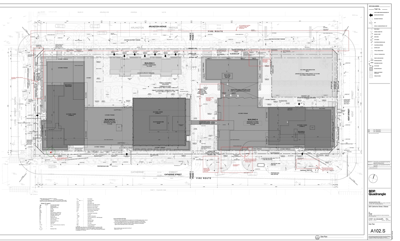 Image from page 1 of the file '2024-05-28 - Site and Ground Floor Plan with Notes - D07-12-23-0067'