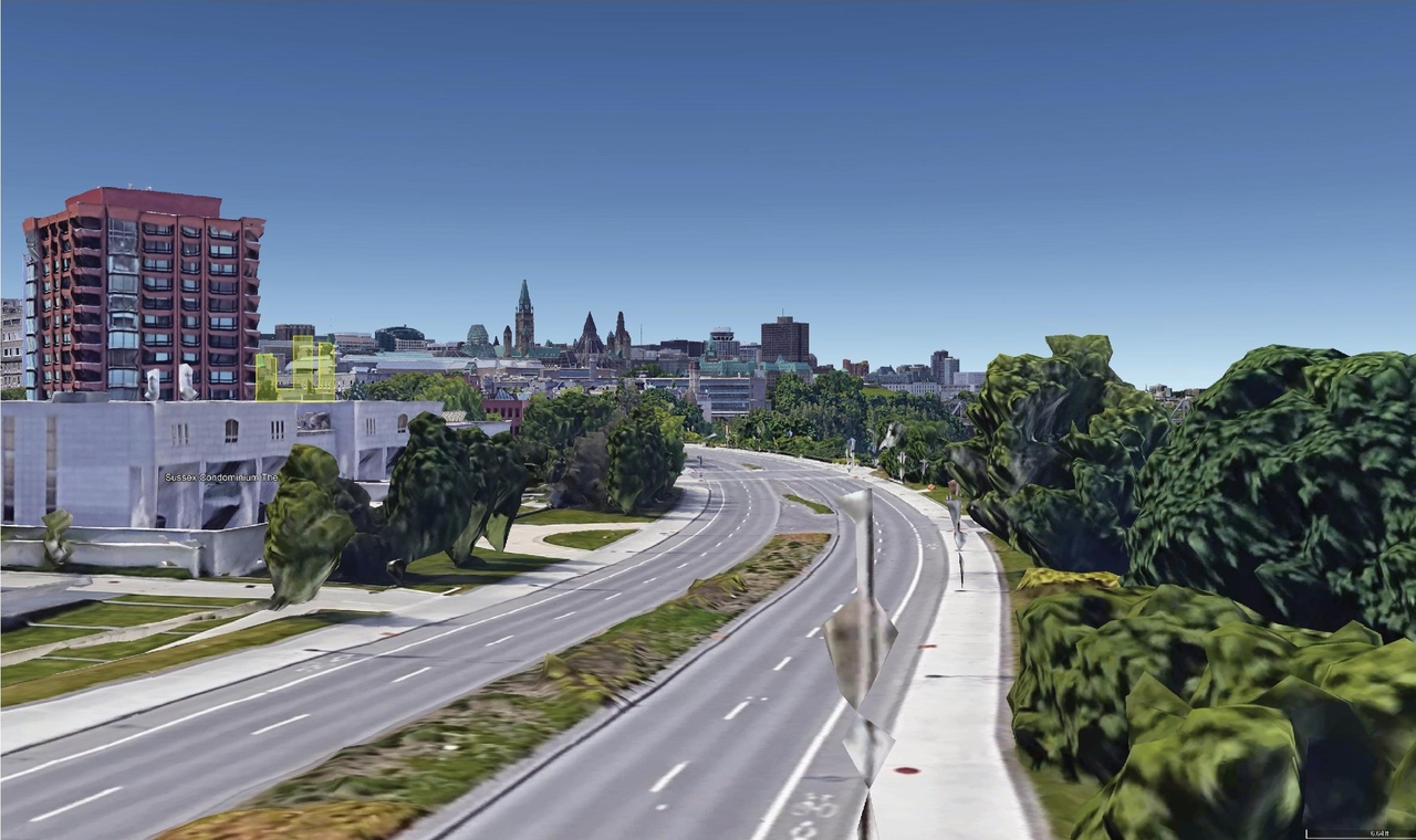 Rendering of building from page 28 of the file '2024-03-21 - Design Brief - D07-12-23-0067'