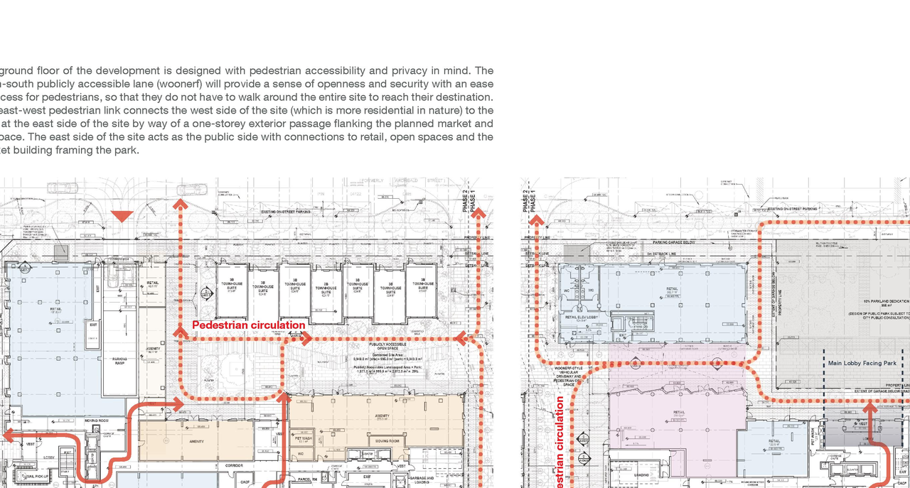 Floor plan for project from page 9 of the file '2024-03-21 - Design Brief - D07-12-23-0067'