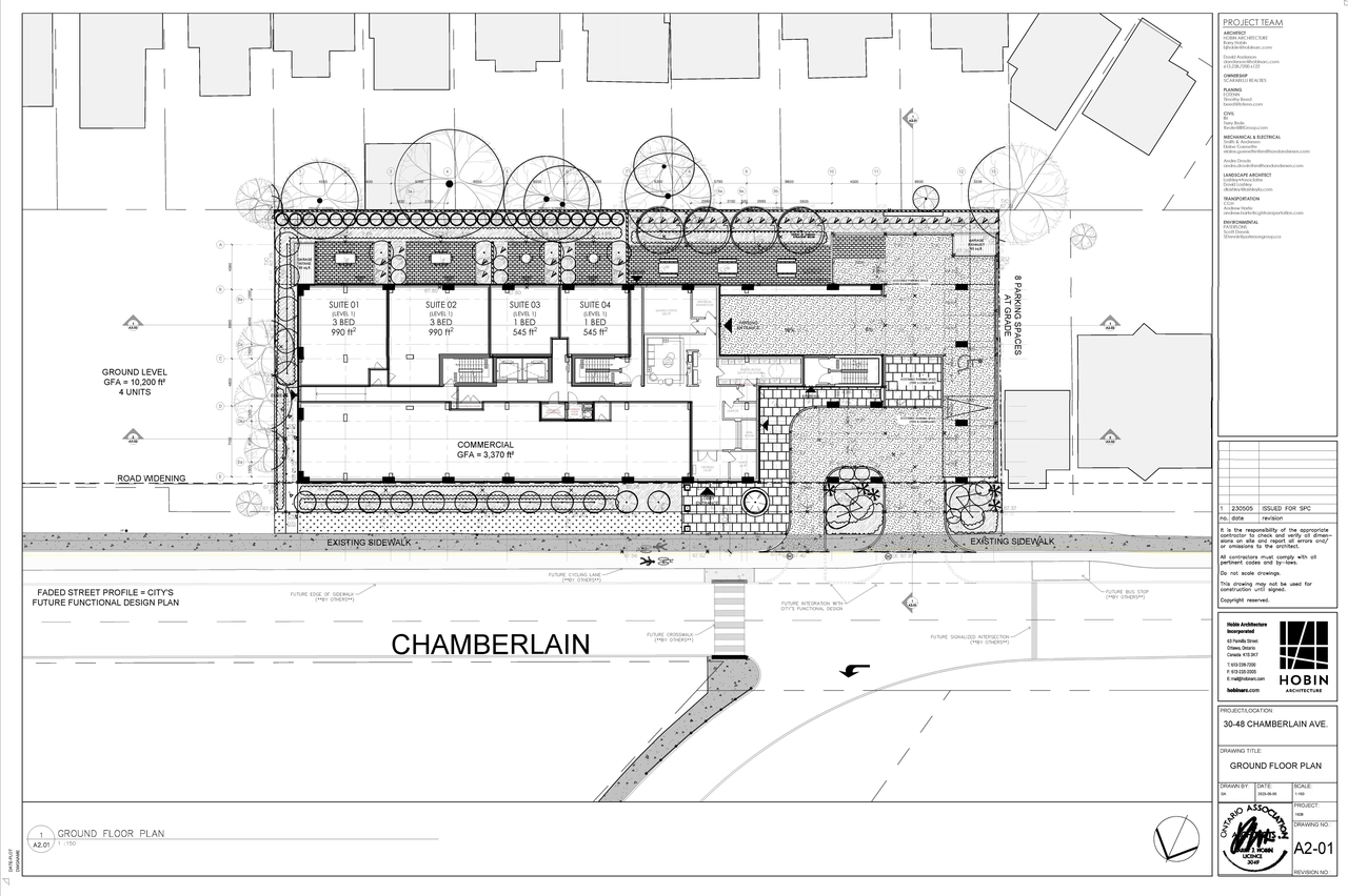 Floor plan for project from page 1 of the file '2023-06-02 - Floor Plans - D07-12-23-0069'