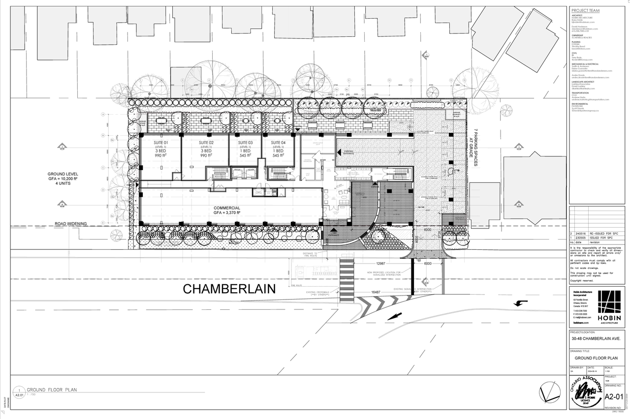 Floor plan for project from page 1 of the file '2024-06-12 - Floor Plans - D07-12-23-0069'