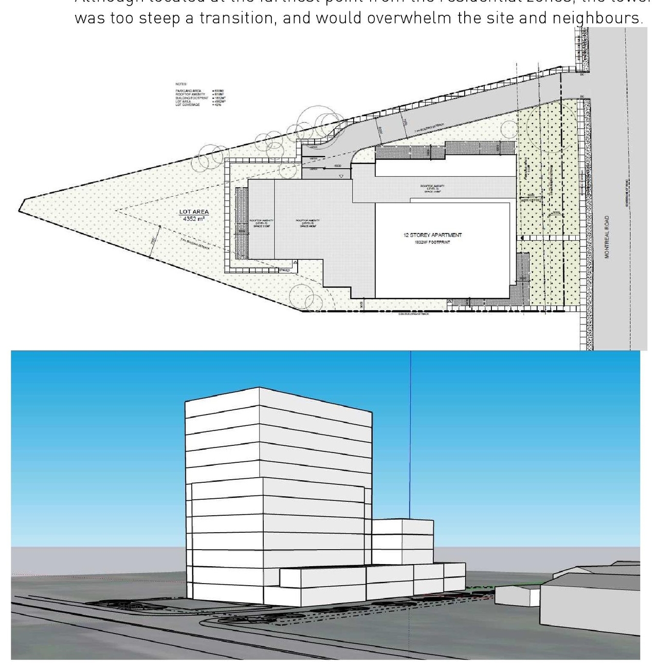 Construction site plan for project from page 8 of the file '2023-06-07 - Design Brief - D07-12-23-0071'