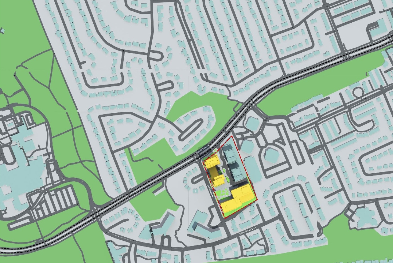 Construction site plan for project from page 76 of the file '2025-10-03 - Design Brief - D07-12-23-0073'