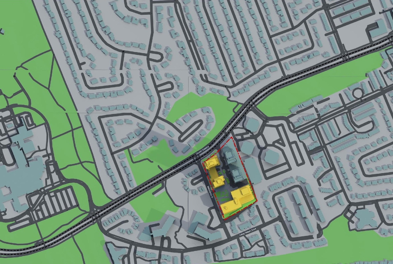 Construction site plan for project from page 79 of the file '2025-10-03 - Design Brief - D07-12-23-0073'