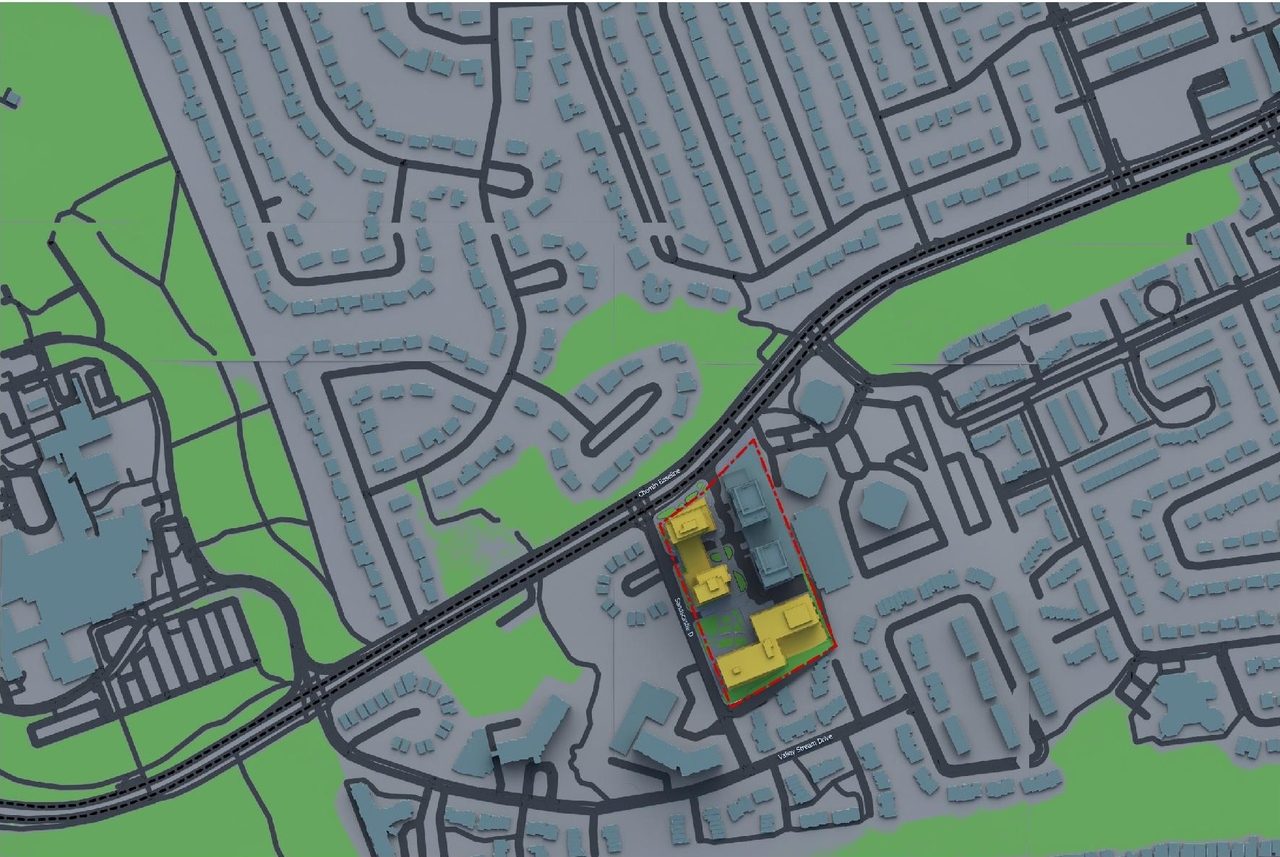 Construction site plan for project from page 81 of the file '2025-10-03 - Design Brief - D07-12-23-0073'
