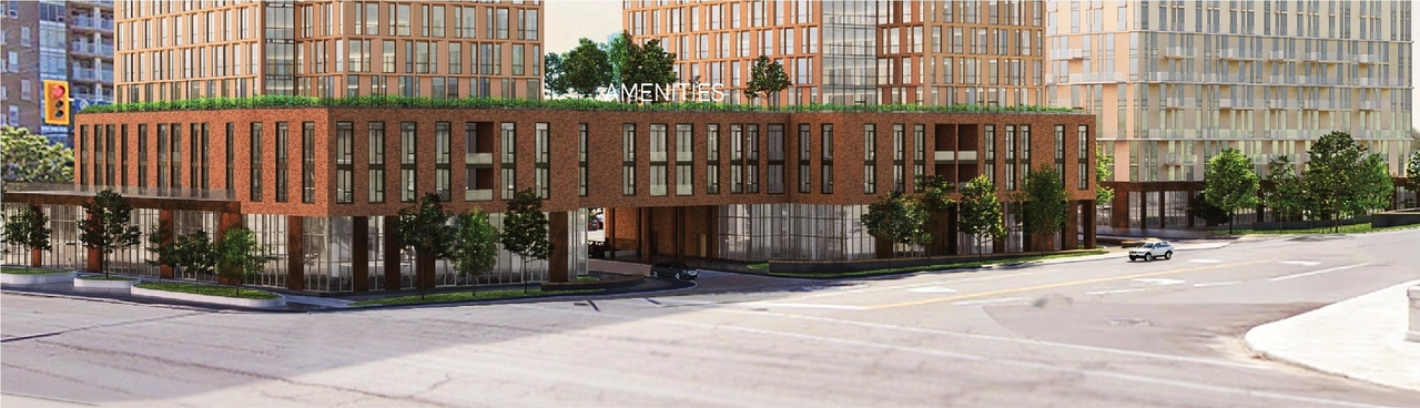 Rendering of building from page 21 of the file '2024-08-30 - Design Brief - D07-12-23-0073'