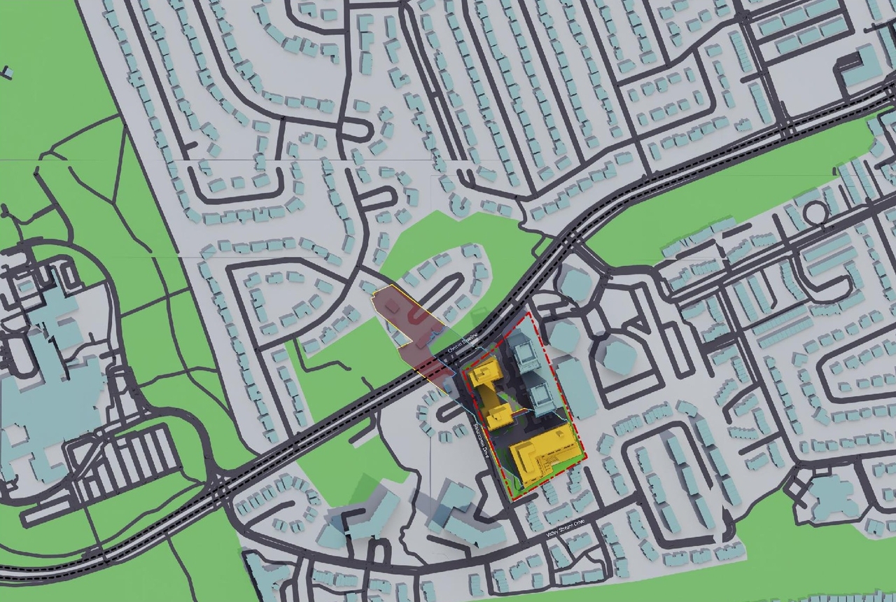 Construction site plan for project from page 80 of the file '2024-08-30 - Design Brief - D07-12-23-0073'