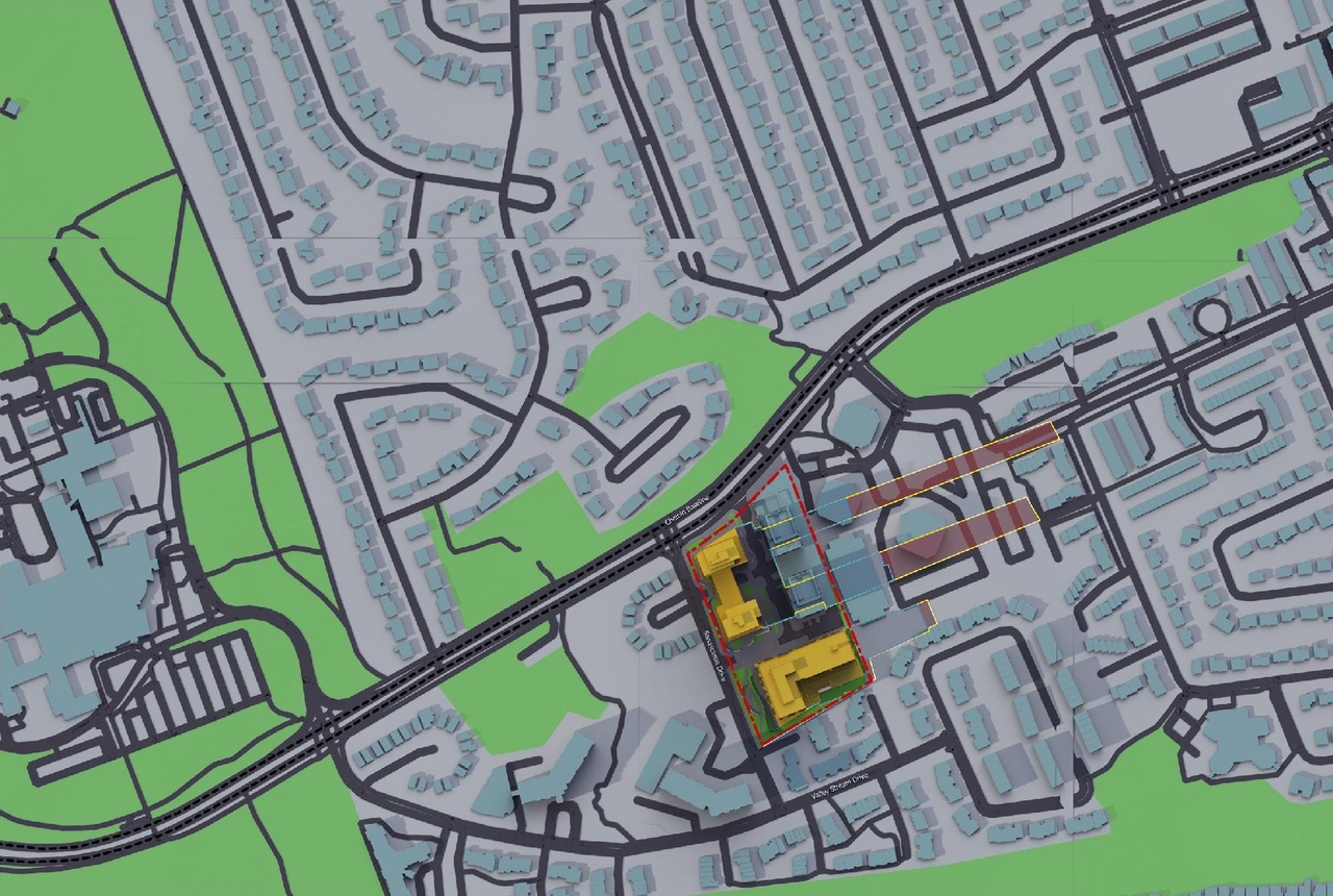 Construction site plan for project from page 82 of the file '2024-08-30 - Design Brief - D07-12-23-0073'
