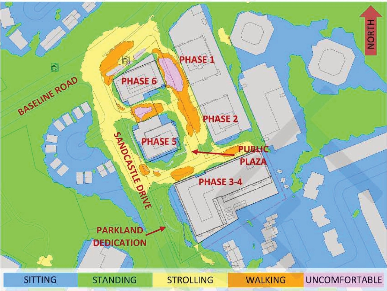 Construction site plan for project from page 84 of the file '2024-08-30 - Design Brief - D07-12-23-0073'