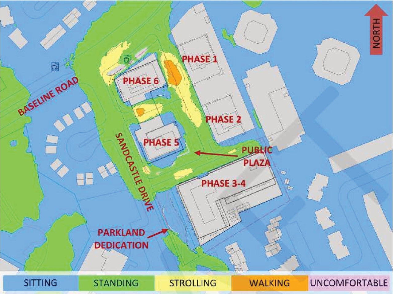 Construction site plan for project from page 85 of the file '2024-08-30 - Design Brief - D07-12-23-0073'