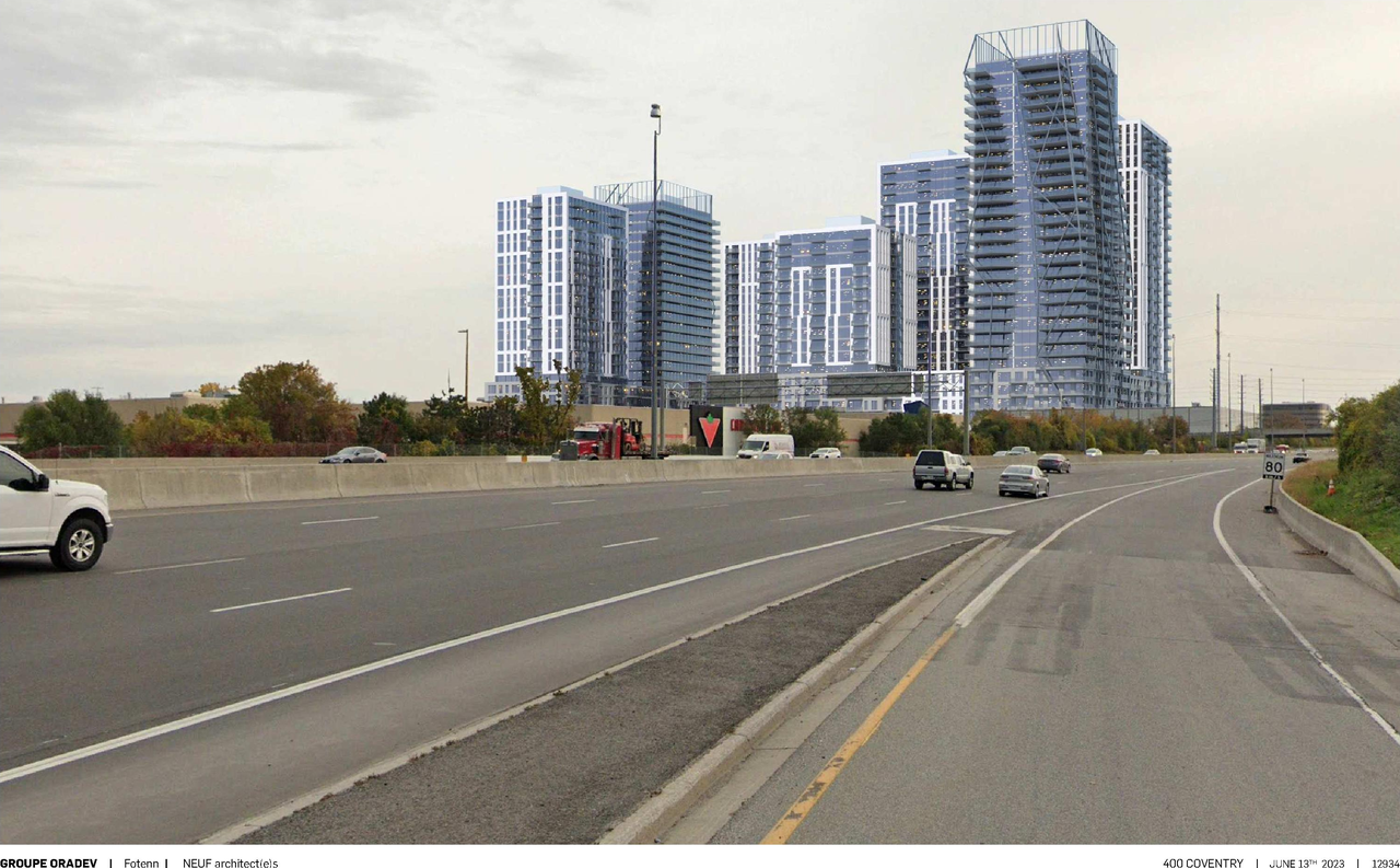 Rendering of building from page 104 of the file '2023-06-21 - Planning and Design Brief - D07-12-23-0079'