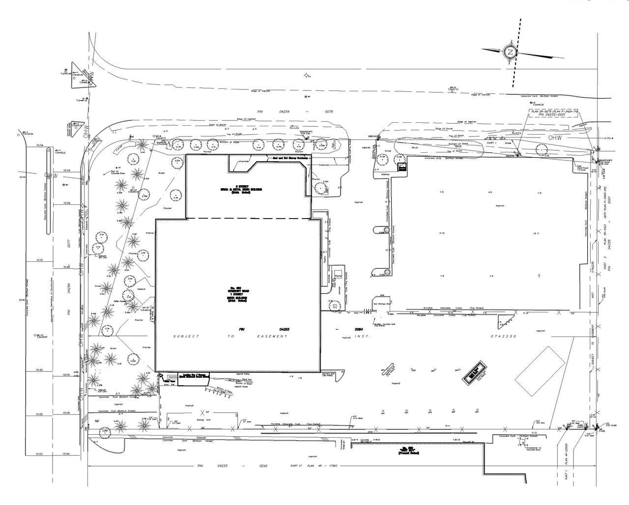 Construction site plan for project from page 40 of the file '2023-06-21 - Planning and Design Brief - D07-12-23-0079'