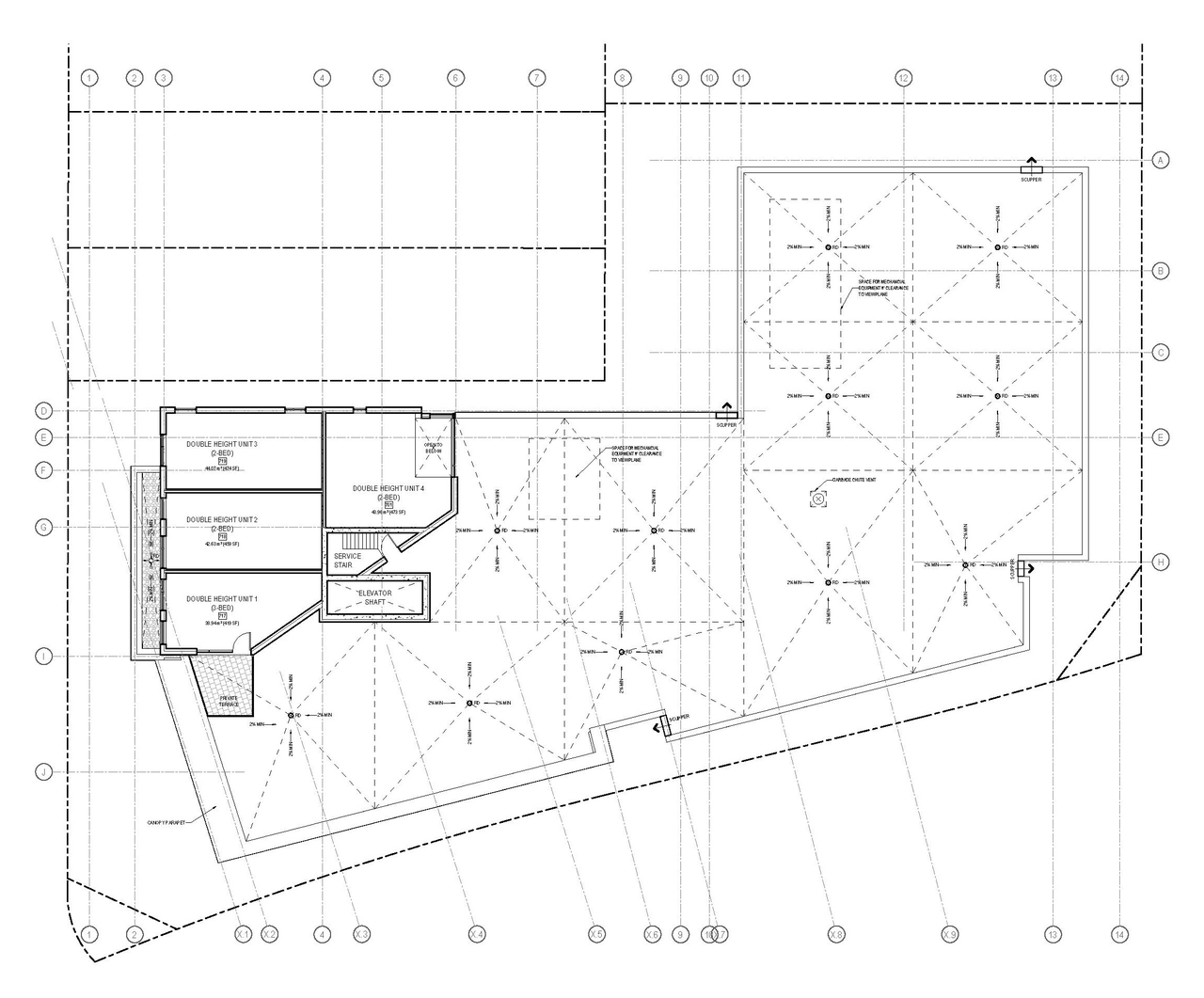 Floor plan for project from page 16 of the file '2024-07-12 - Design Brief - D07-12-23-0084'