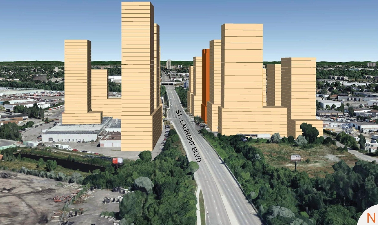 Rendering of building from page 8 of the file '2026-03-26 - UDRP Presentation Drawing Set - D07-12-23-0088'