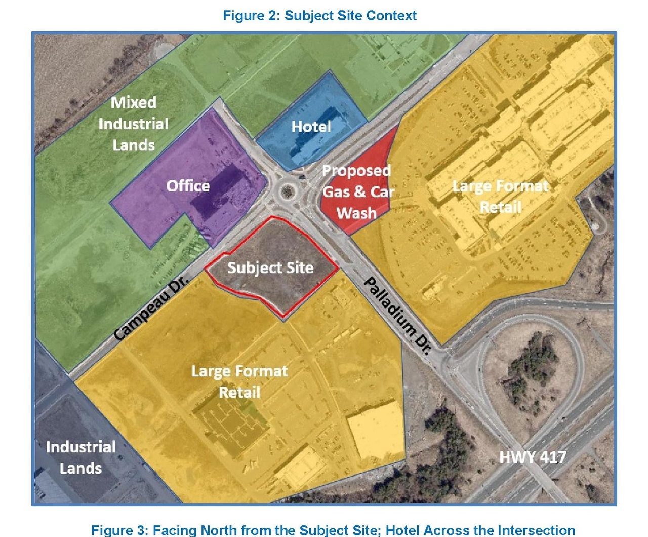 Construction site plan for project from page 9 of the file '2024-03-12 - Planning Rationale and Design Brief - D07-12-23-0092'