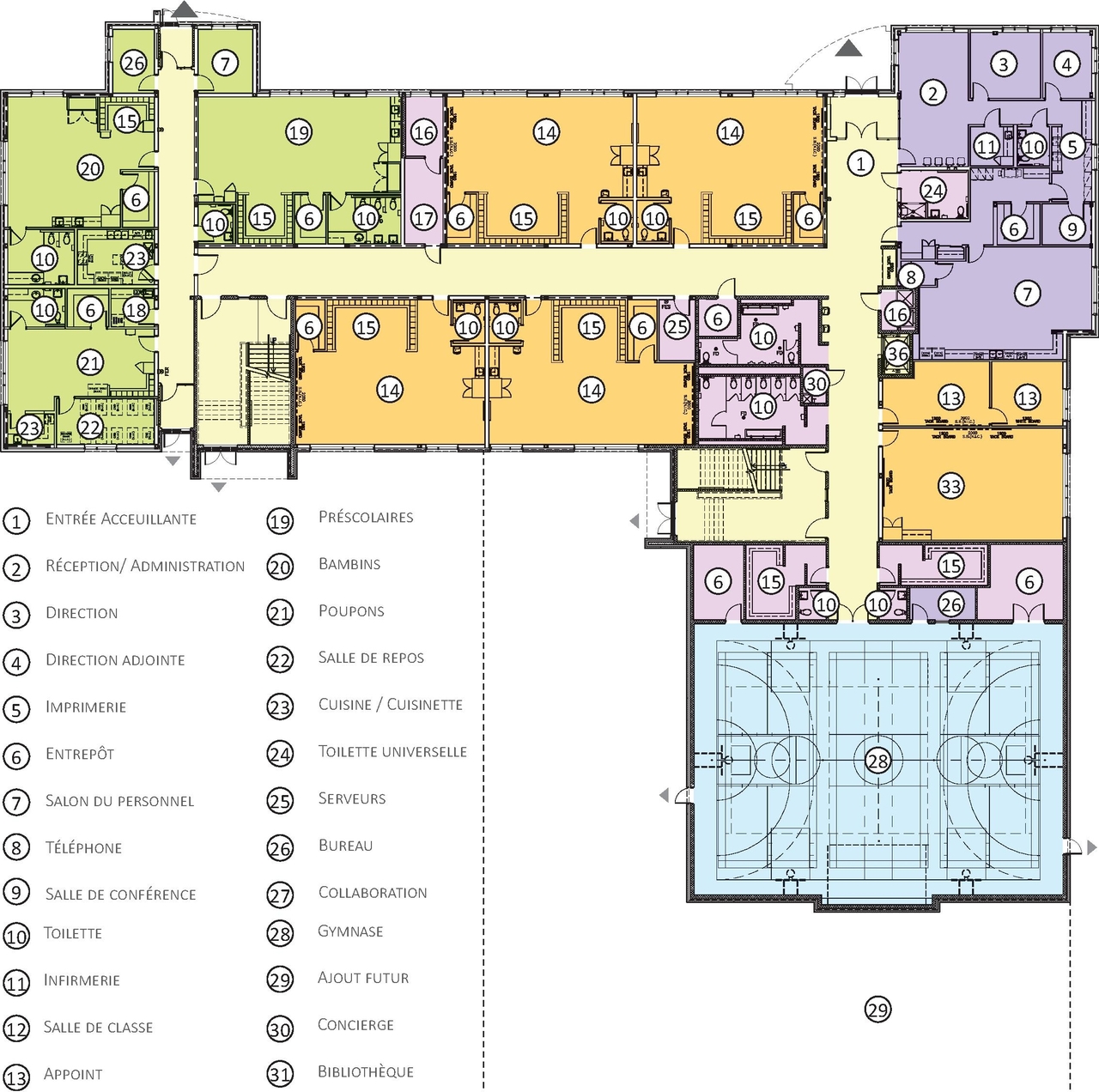 Construction site plan for project from page 35 of the file '2023-11-14 - Design Brief and Planning Rationale - D07-12-23-0094'