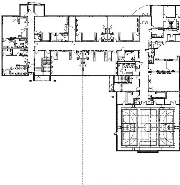 Floor plan for project from page 38 of the file '2023-11-14 - Design Brief and Planning Rationale - D07-12-23-0094'