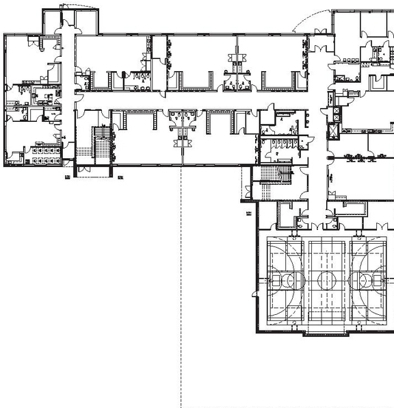 Floor plan for project from page 39 of the file '2023-11-14 - Design Brief and Planning Rationale - D07-12-23-0094'