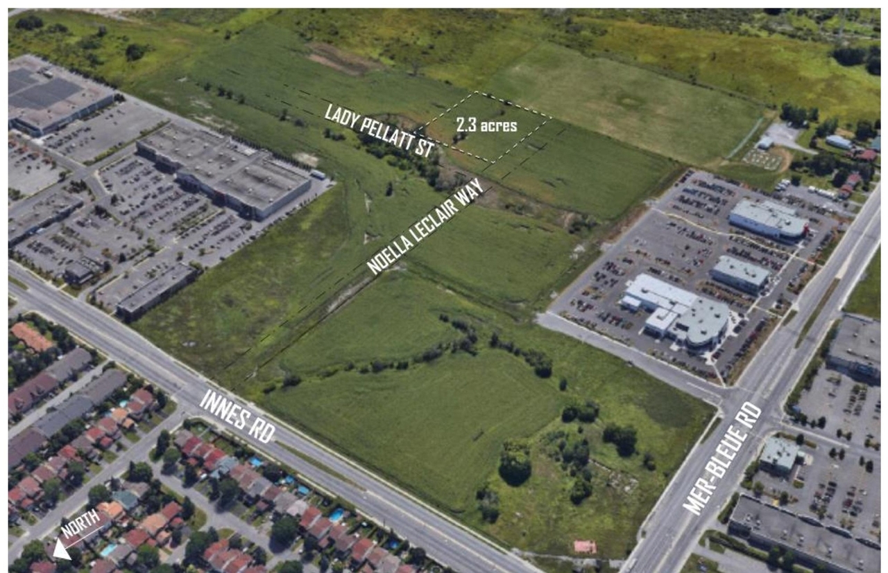 Construction site plan for project from page 1 of the file '2023-06-23 -Combined Design Brief & Planning Rationale - D07-12-23-0095'