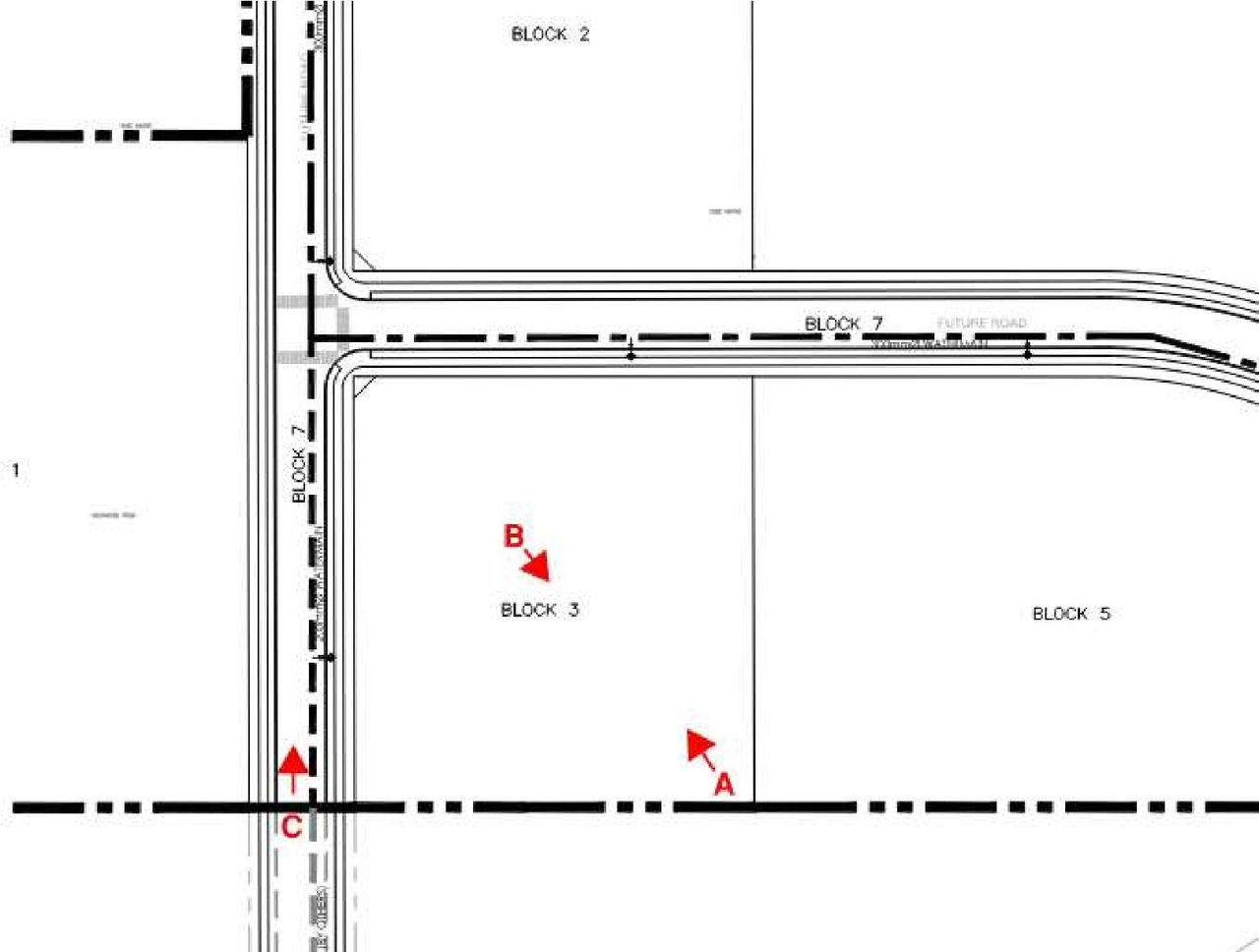 Construction site plan for project from page 7 of the file '2023-06-23 -Combined Design Brief & Planning Rationale - D07-12-23-0095'