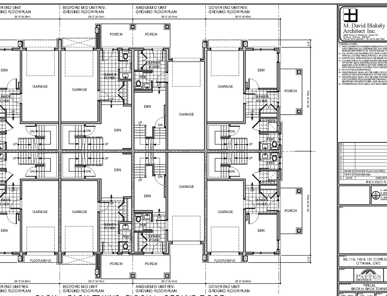 Floor plan for project from page 10 of the file '2023-07-14 - Design Brief - D07-12-23-0098'
