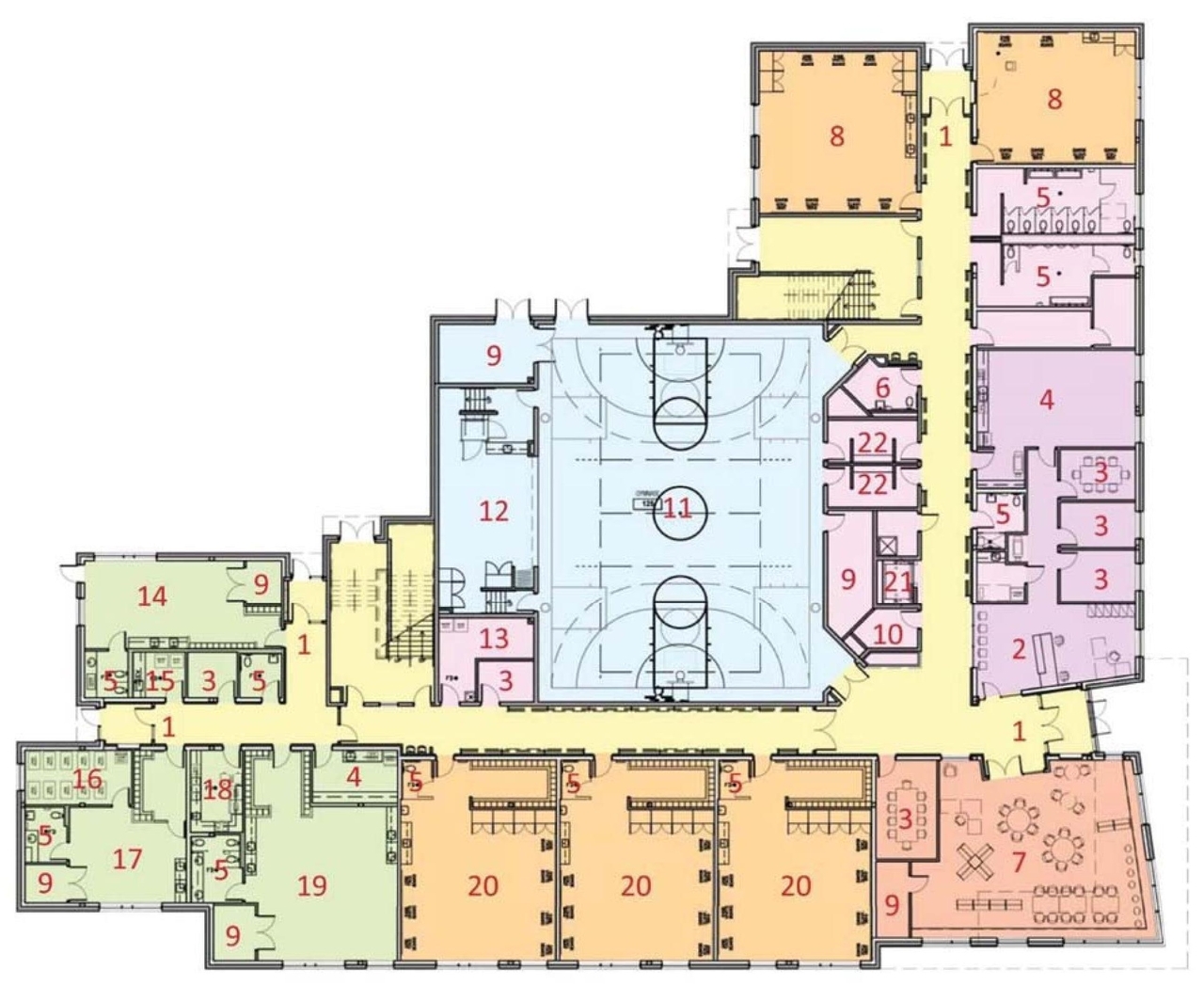 Floor plan for project from page 18 of the file '2024-01-19 - Urban Design Brief - D07-12-23-0102'