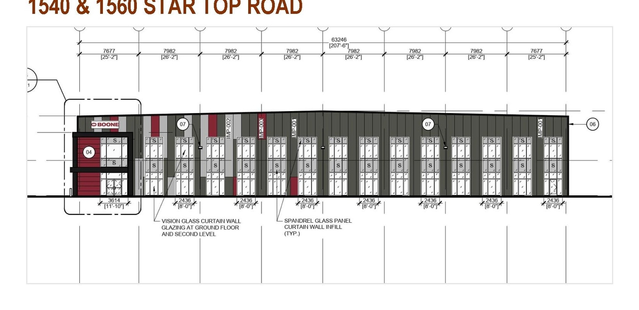 Construction site plan for project from page 1 of the file '2024-05-08 - Planning and Design Brief - D07-12-23-0107'