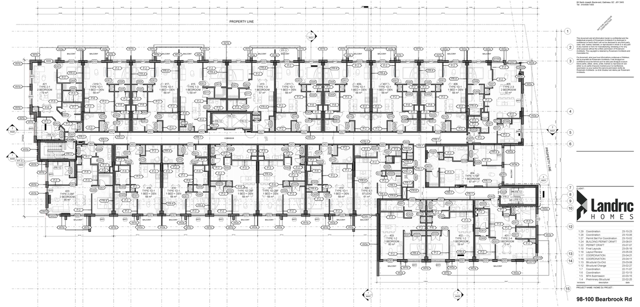 Floor plan for project from page 4 of the file '2023-12-13 - Floor Plans - D07-12-23-0137'