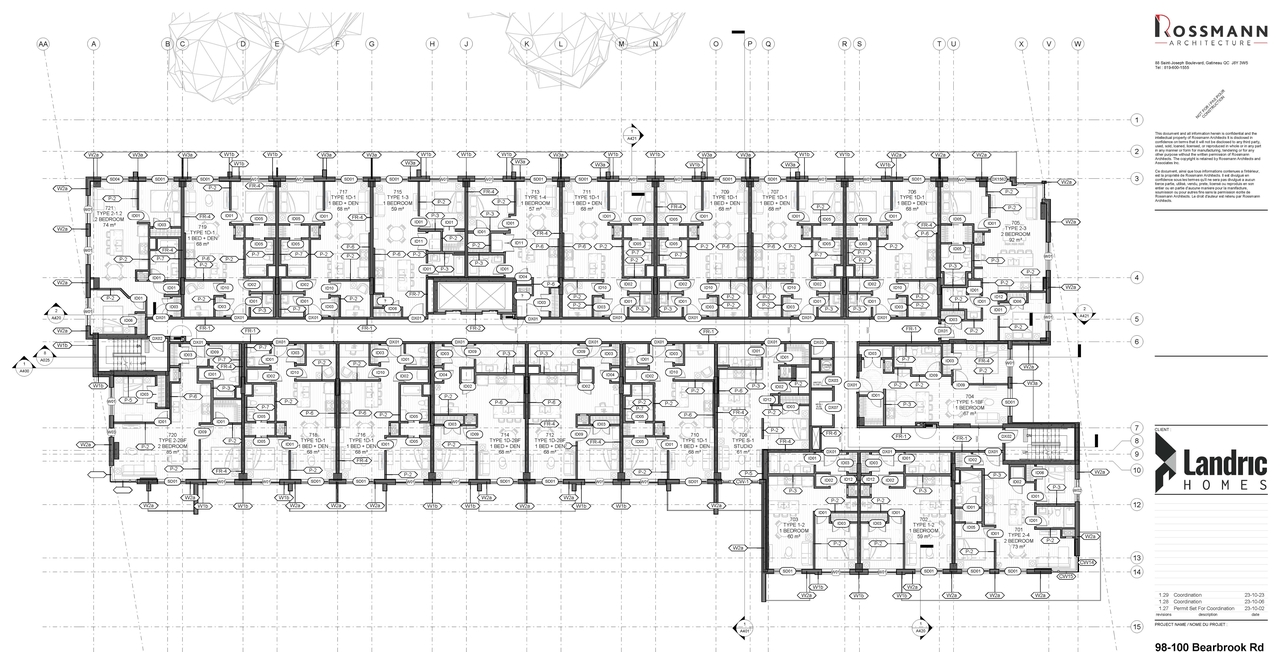 Floor plan for project from page 5 of the file '2023-12-13 - Floor Plans - D07-12-23-0137'