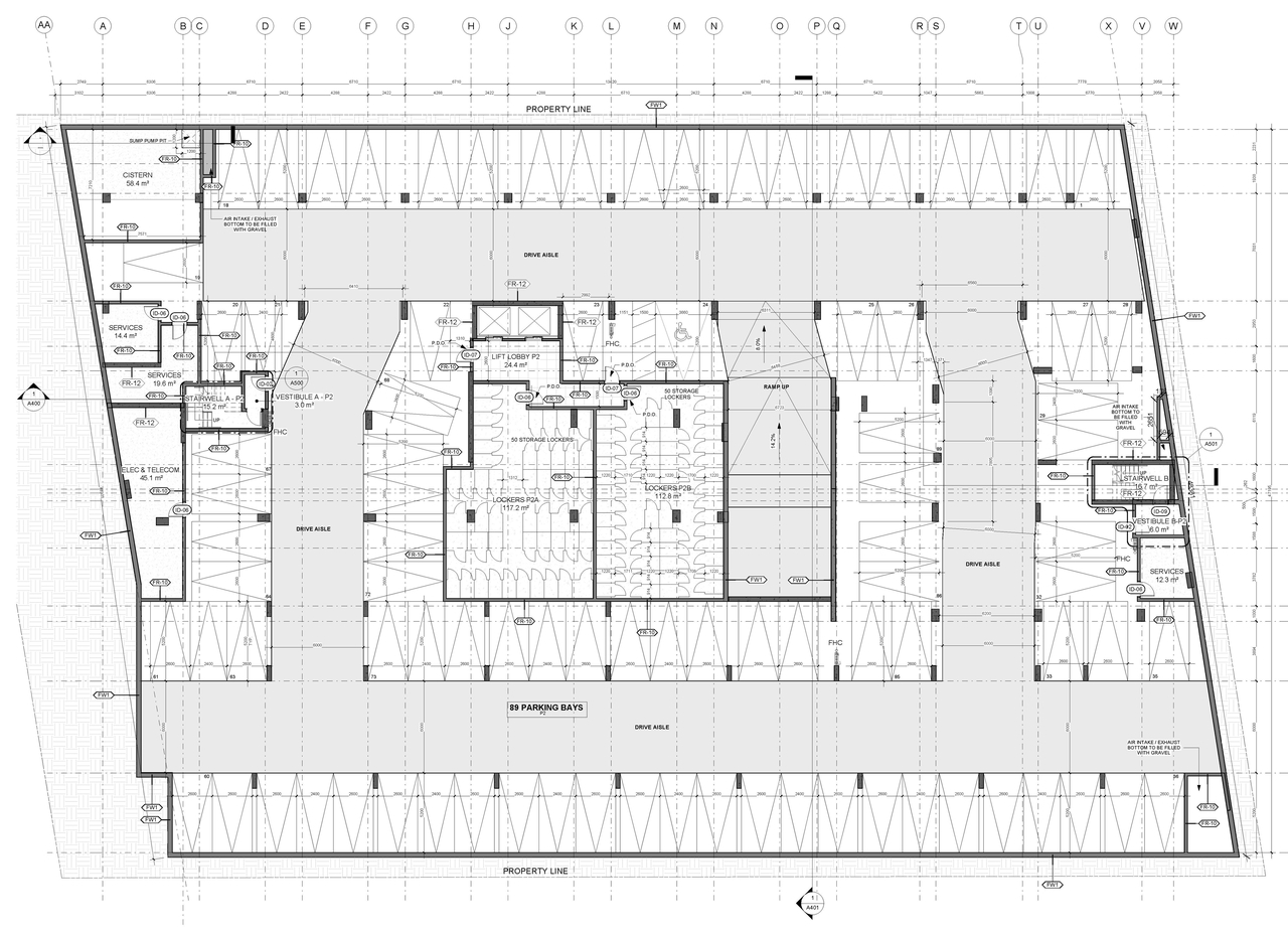 Floor plan for project from page 1 of the file '2024-07-31 - P2 Floor Plan - D07-12-23-0137'