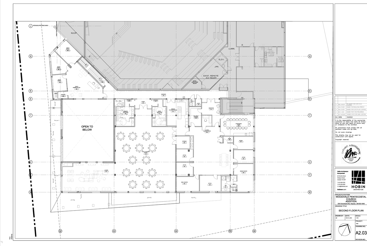 Floor plan for project from page 1 of the file '2024-04-10 - Level 2 Floor Plan - D07-12-24-0020'