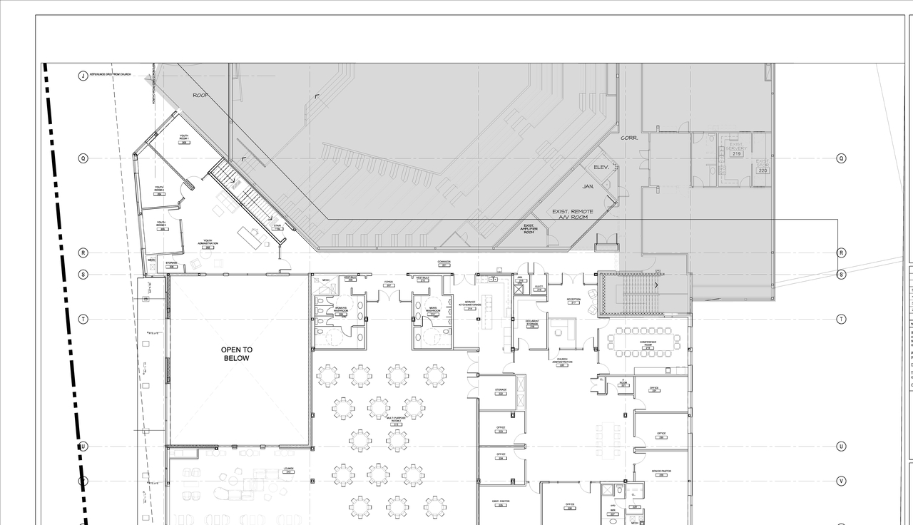 Floor plan for project from page 1 of the file '2024-04-10 - Level 2 Floor Plan - D07-12-24-0020'