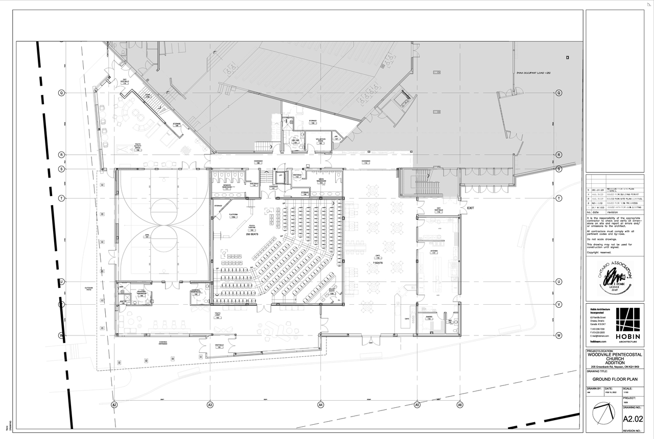 Construction site plan for project from page 1 of the file '2024-04-10 - Ground Floor Plan - D07-12-24-0020'