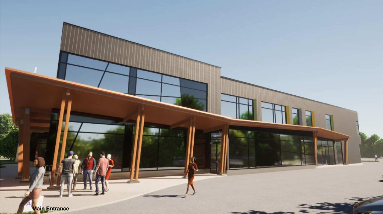 Rendering of building from page 2 of the file '2024-04-10 - Perspective Renderings - D07-12-24-0020'