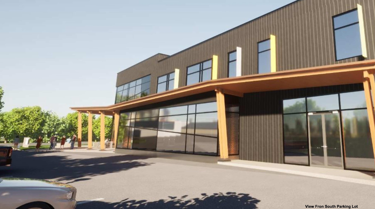 Rendering of building from page 4 of the file '2024-04-10 - Perspective Renderings - D07-12-24-0020'