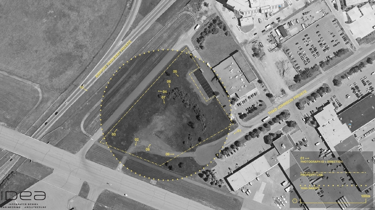 Construction site plan for project from page 14 of the file '2024-04-25 - Urban Design Brief - D07-12-24-0023'