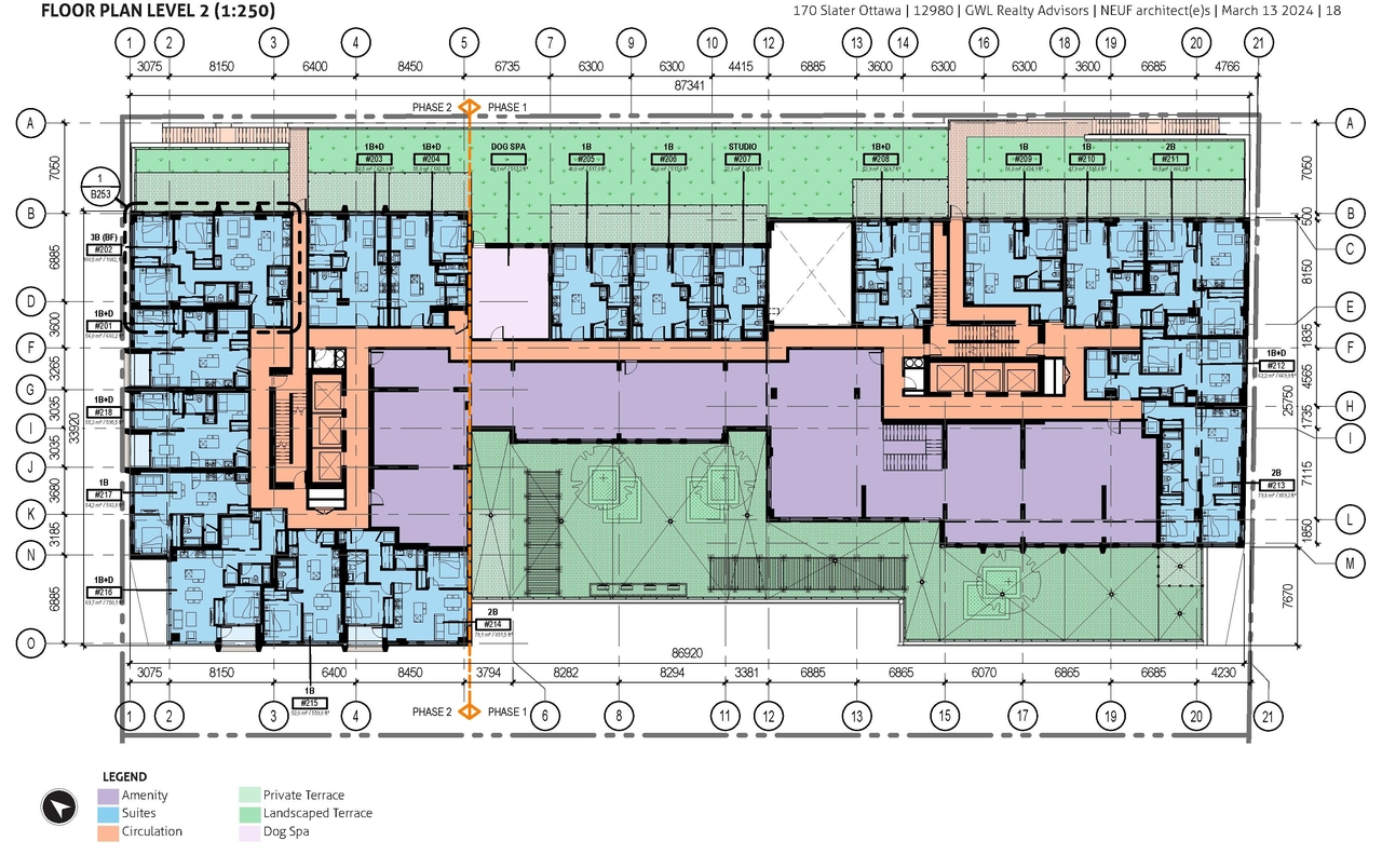 Floor plan for project from page 32 of the file '2024-05-09 - UDRP report - D07-12-24-0026'