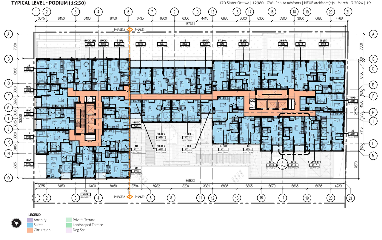 Floor plan for project from page 33 of the file '2024-05-09 - UDRP report - D07-12-24-0026'