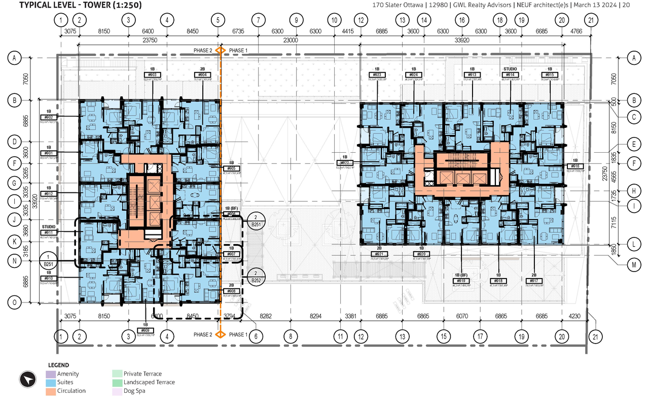 Floor plan for project from page 34 of the file '2024-05-09 - UDRP report - D07-12-24-0026'