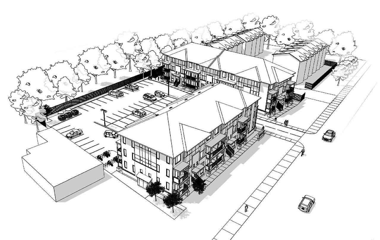Construction site plan for project from page 1 of the file '2024-09-27 - Design Brief - D07-12-24-0038'