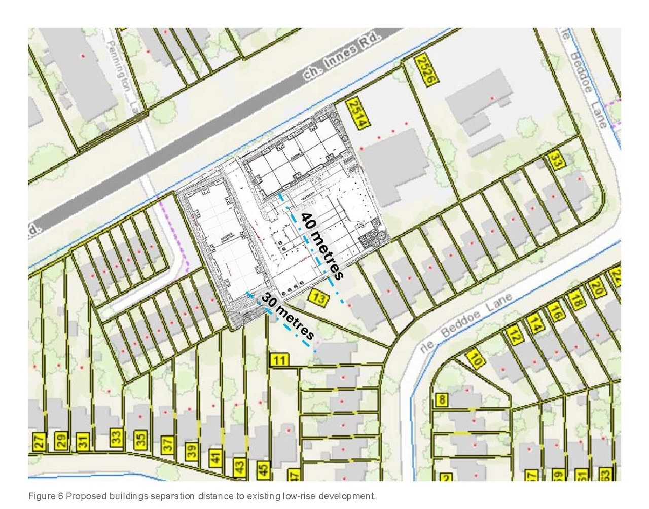 Construction site plan for project from page 14 of the file '2024-09-27 - Design Brief - D07-12-24-0038'