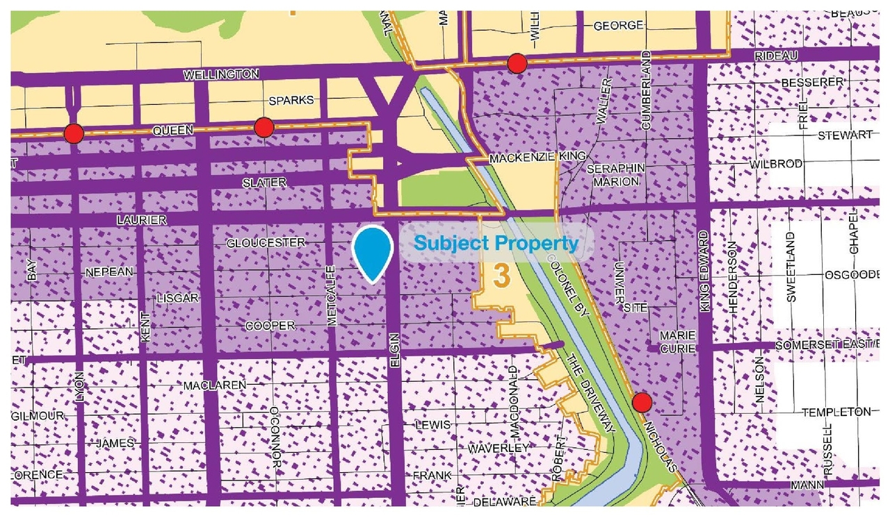 Construction site plan for project from page 5 of the file '2024-06-24 - Design Brief - D07-12-24-0044'